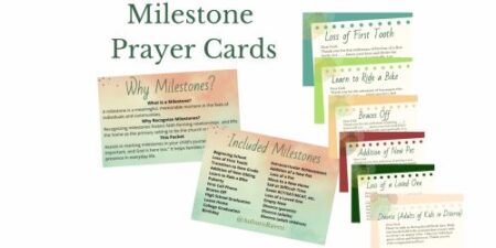 Faith Milestone Prayer Packet (pdf download) - Image 2