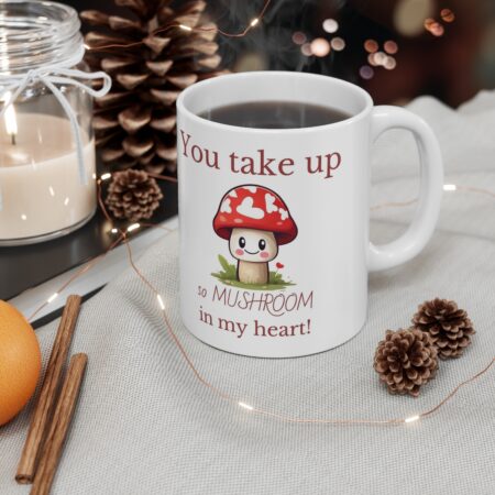 Cute Mushroom Mug - for girlfriend, boyfriend, mom, grandma, double-sided design - Image 5