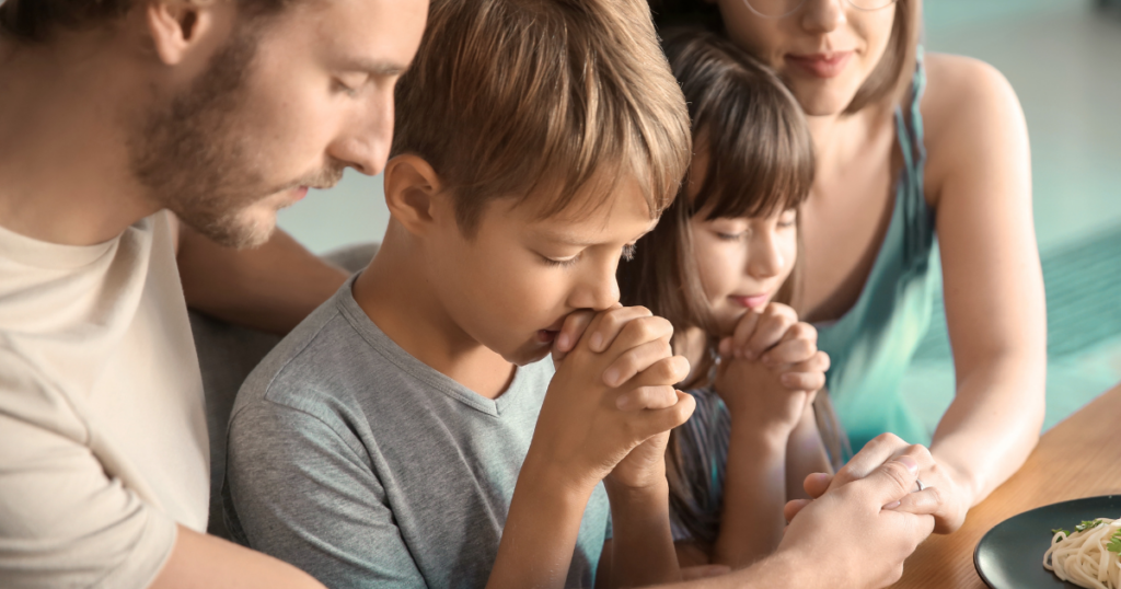 Praying Family