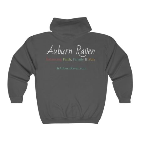 Auburn Raven Zip Up Hoodie - Image 6