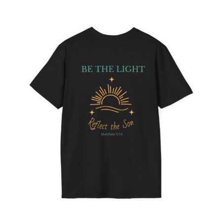 Be the Light – Matthew 5:14 Christian T-Shirt - Image 2