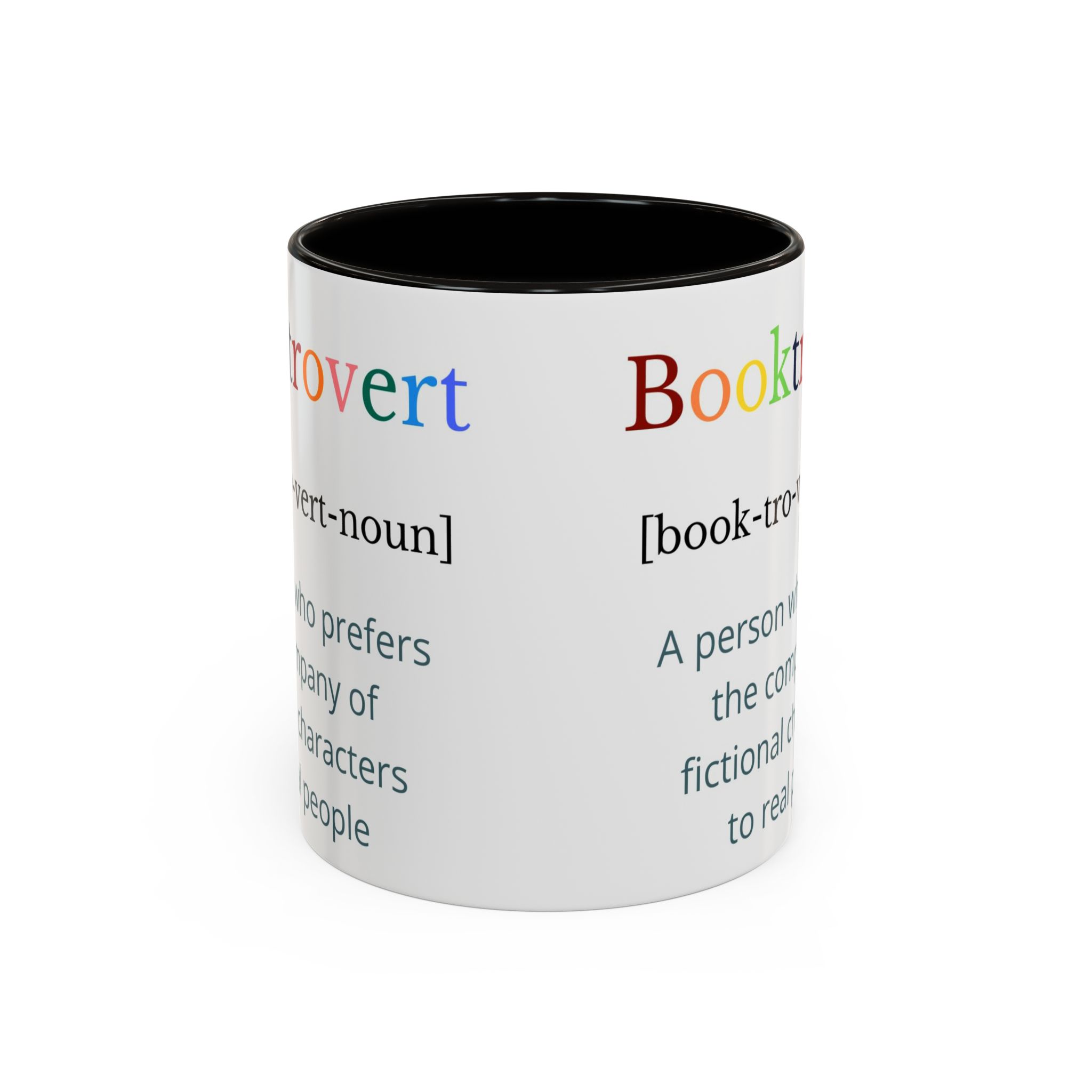 Booktrovert Mug – Funny Colorful Book Lover Mug – Introvert Gift for Readers – Bookish Coffee Mug – Dishwasher & Microwave Safe - Image 5