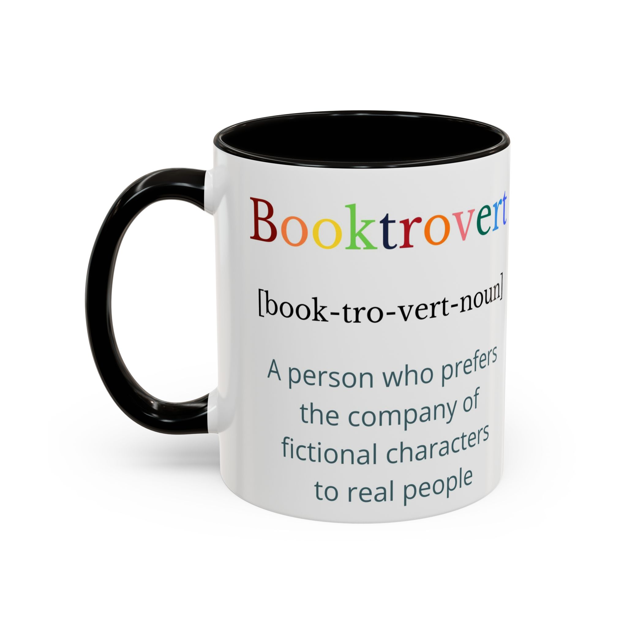 Booktrovert Mug – Funny Colorful Book Lover Mug – Introvert Gift for Readers – Bookish Coffee Mug – Dishwasher & Microwave Safe - Image 7