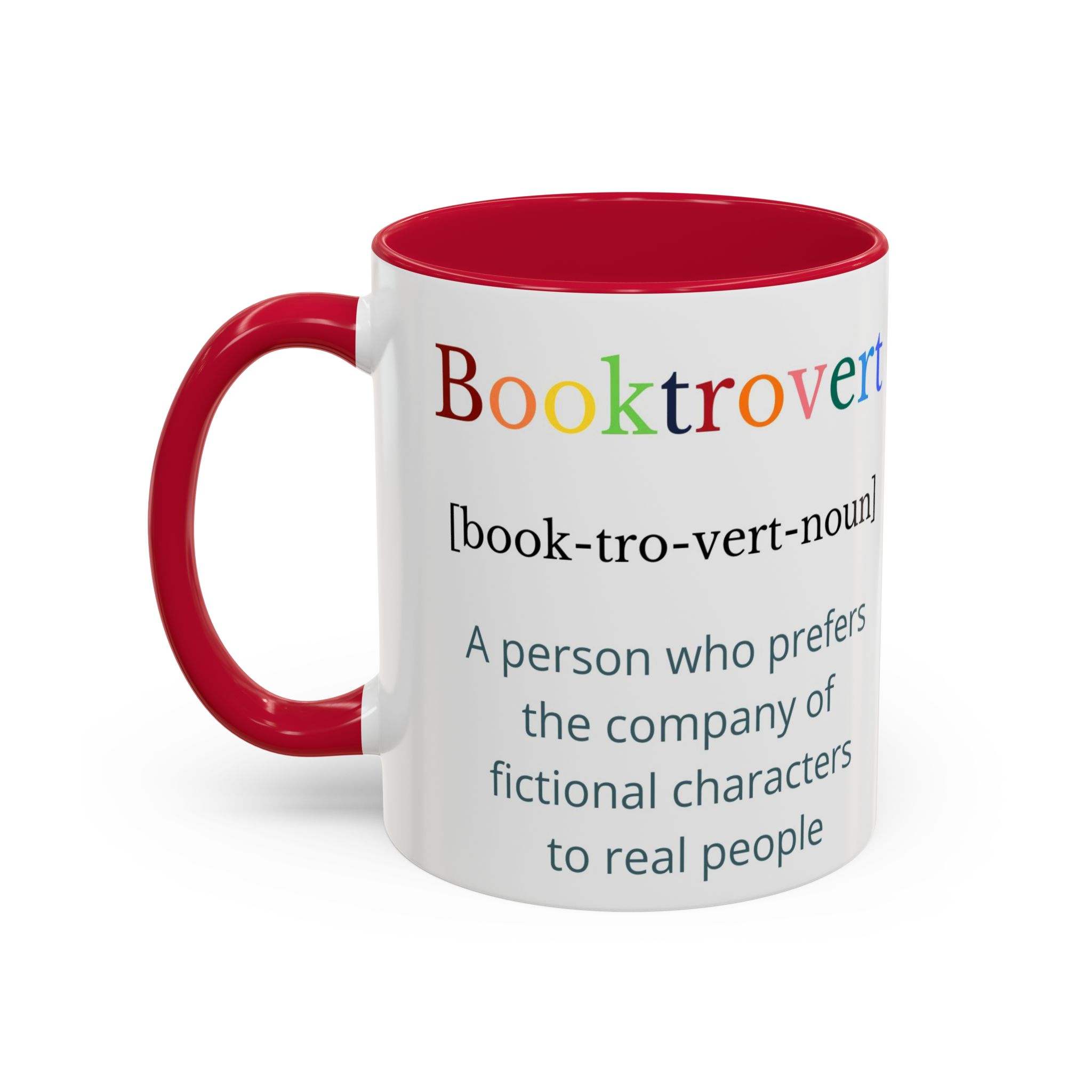 Booktrovert Mug – Funny Colorful Book Lover Mug – Introvert Gift for Readers – Bookish Coffee Mug – Dishwasher & Microwave Safe - Image 11