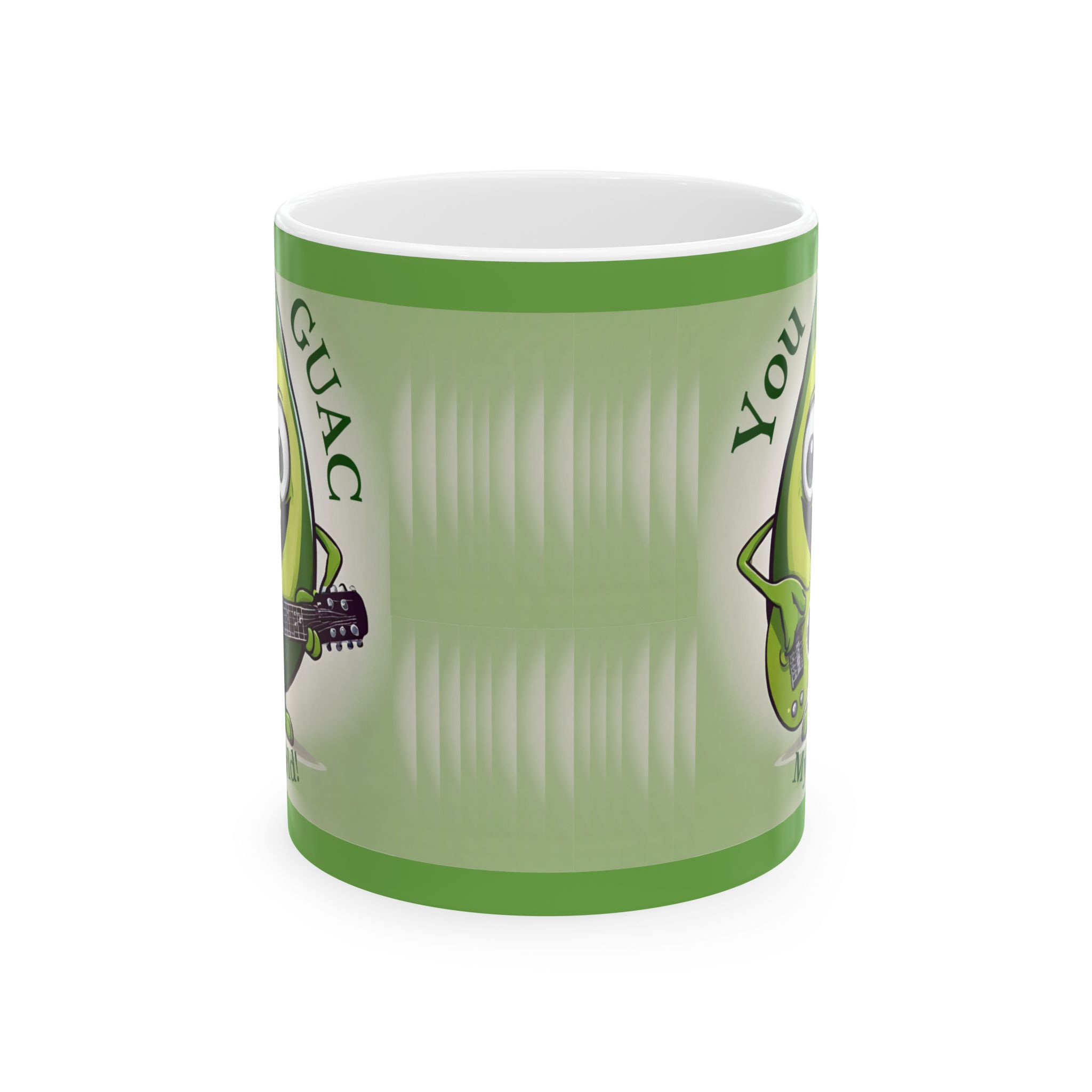 Guac My World Mug – Funny Guacamole Mug, Valentine Gift for Her, Galentine, Anniversary Ceramic Mug 11 or 15 oz - Image 3