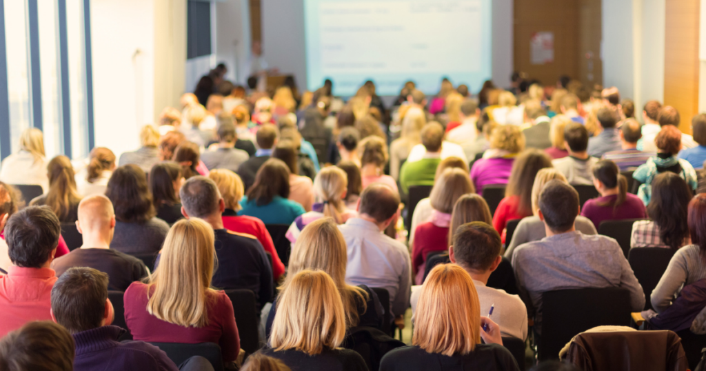 People at a Conference